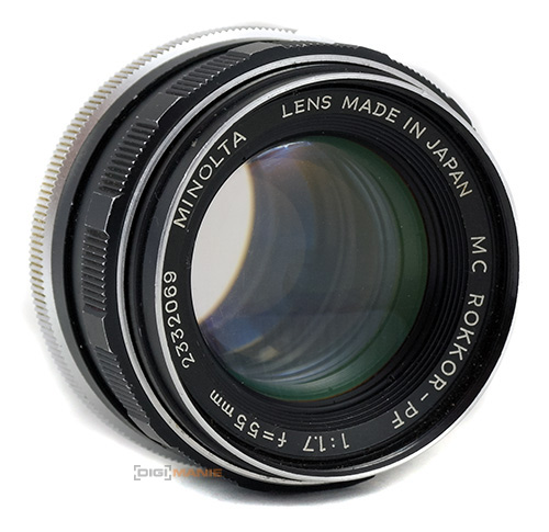 Minolta MC Rokkor-PF 55mm F1.7 (MD)