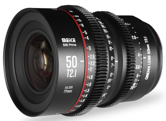 Meike uvedlo cine objektiv 50mm T2.1 S35-Prime pro formát Super 35