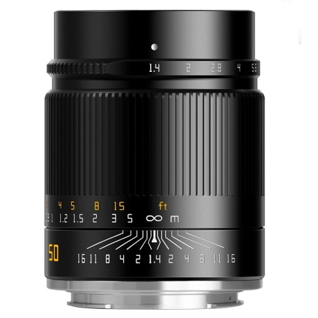 TTartisan uvedl světelný objektiv 50mm F1.4 APSH
