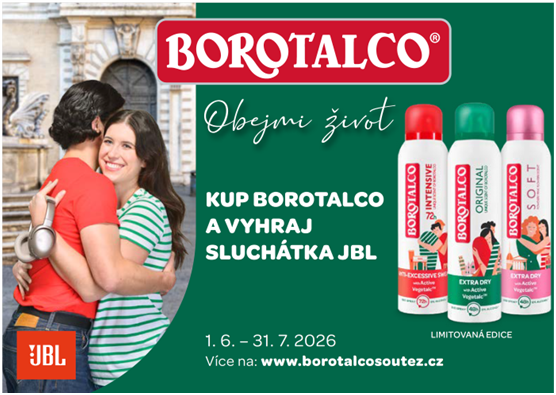 Zapojte se do soutěže s Borotalco a vyhrajte skvělé ceny s vaším oblíbeným deodorantem!