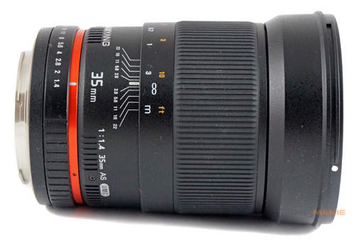 Samyang 35mm F1.4 AS UMC (pro Canon)