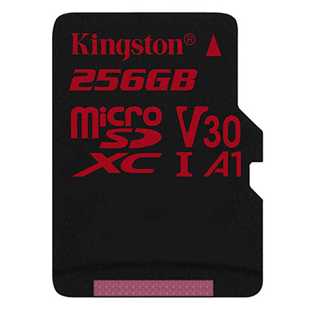 Kingston uvedl 256GB microSDXC kartu Canvas React