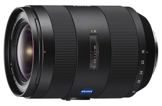 Širokoúhlý objektiv Sony Zeiss 16-35mm F2.8 SSM II