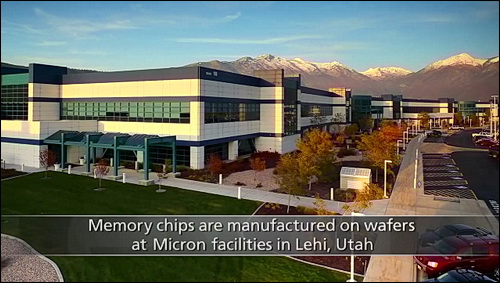 Výroba paměťových karet u Lexaru