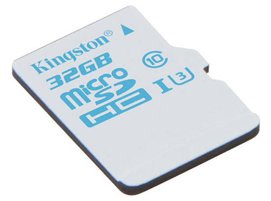 Kingston uvádí microSDHC UHS-I U3 karty pro akční kamery