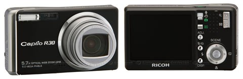 Ricoh Caplio R30: Menší bratr R3ky