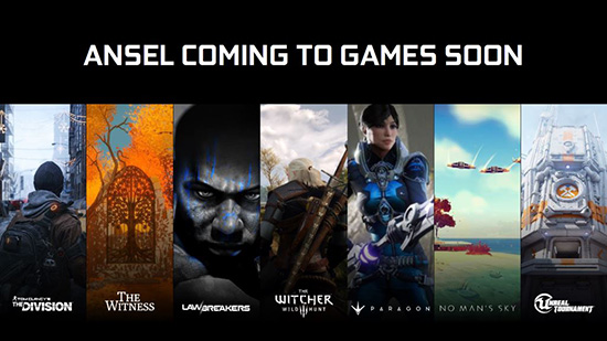 NVIDIA Ansel, fotografie z počítačových her na vyšší úrovni