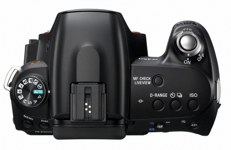 Nová zrcadlovka Sony Alpha 450