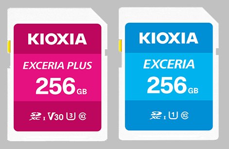 Kioxia představuje microSD a SD karty pod svou značkou