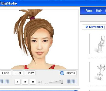 Malý Samsung Digimax U-CA 3 s duhovým okem