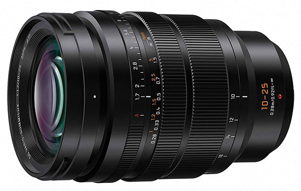 Objektiv Panasonic Leica DG 10-25mm f/1.7 přichází