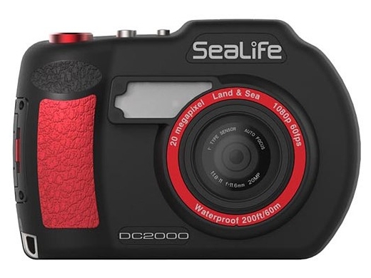 SeaLife DC2000, vodotěsný fotoaparát s 1" čipem a F1,8 objektivem