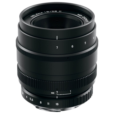 Zenit dává na trh nejen objektivy Zenitar 2.8/60 Macro a Selena 1.9/58