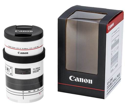 Canon Japan uvedl nové hrníčky ve tvaru objektivů