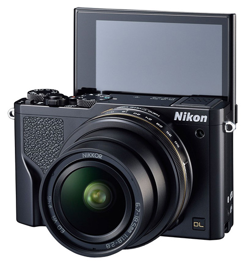 Ultraširokoúhlý světelný profi kompakt Nikon DL18-50 f/1.8-2.8