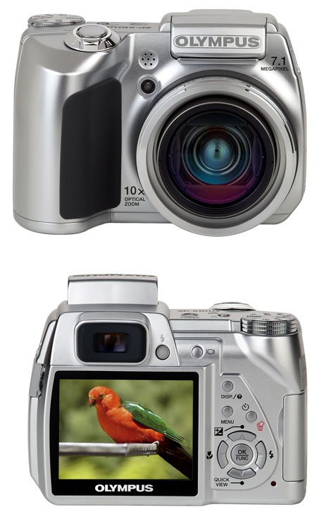 Olympus SP-510 UZ a Olympus Stylus 1000: ISO až 6400