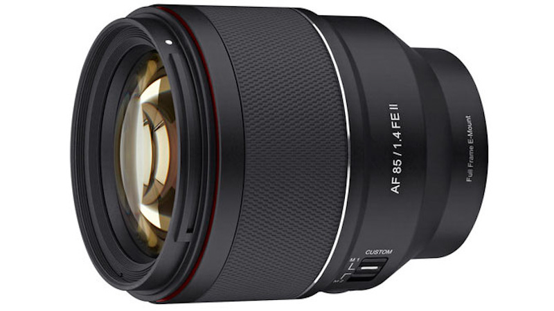 Samyang uvedl 2. generaci objektivu AF 85mm F1.4 FE II