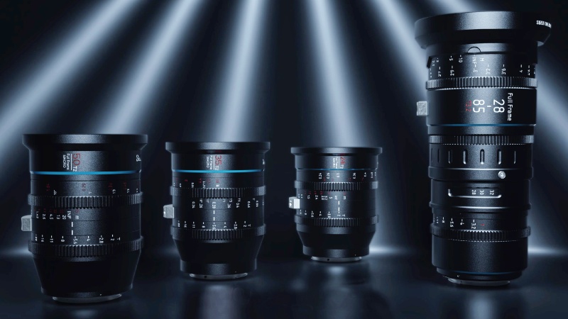 Sirui představuje 3 cine objektivy Jupiter s T2 a zoom s T3,2