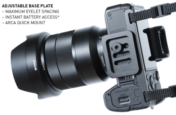 Spinn CP.02: popruh pro fotoaparát kompatibilní s paticí Arca