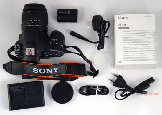 Sony SLT-A58: silný základ