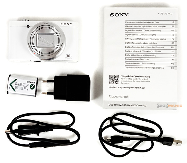 Sony Cyber-shot HX90V a WX500: kompaktní dvojice
