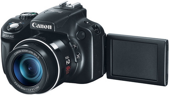 Canon PowerShot SX50 HS s 50× optickým zoomem!