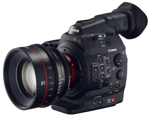 Videokamera Canon EOS C500 se 4K videozáznamem