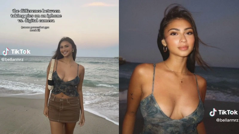 Generace Z na TikToku objevuje kouzlo fotoaparátů zavádějícími srovnáními