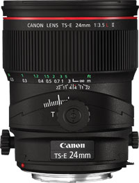 Canon přišel se 17mm a 24mm tilt-shift objektivy TS-E