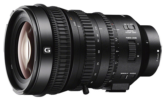 Video objektiv Sony E PZ 18-110mm F4 G OSS
