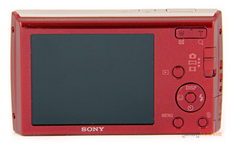 Sony Cyber-shot W510: červený základ