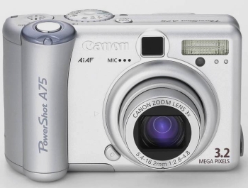 Canon PowerShot A75: S manuálem na věčné časy a nikdy jinak