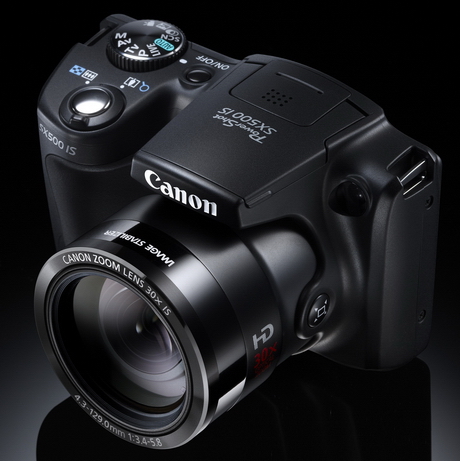 Canon PowerShot SX500 IS s 30× optickým zoomem