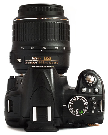 Nikon D3100: základ nabídky DSLR