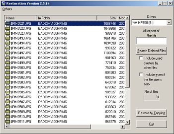 Záchrana fotografií ze smazané paměťové karty