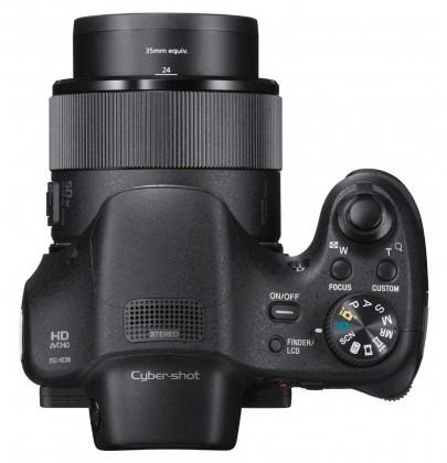 Sony Cyber-shot HX300 s 20MPx CMOS čipem a 50× optickým zoomem