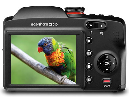 Kodak EasyShare Z5010: velikán s půlmetrovým ohniskem