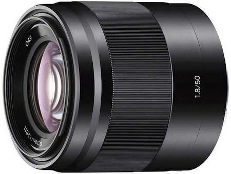 Powerzoom Sony E 18-105mm F4 G a černý E 50mm F1.8