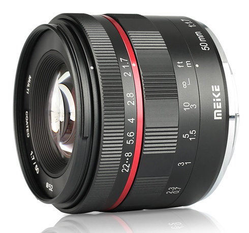 Meike MK 50mm F1.7 nyní i pro Canon RF a Nikon Z