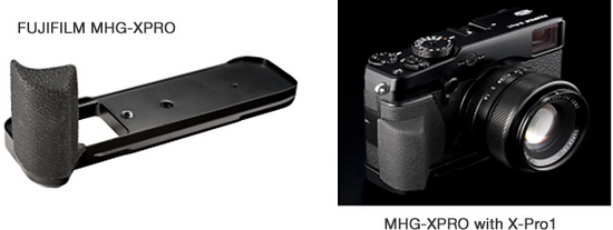 Nové gripy pro Fujifilm X-PRO1, X-E1 a X-E2
