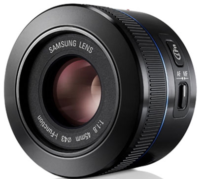 Světelný objektiv Samsung NX 45mm F1,8