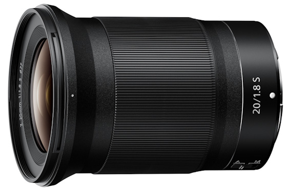 Nikon uvedl širokoúhlý Nikkor Z 20mm f/1.8 S