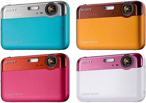 Sony DSC-J10: Cyber-shot se 4 GB a USB konektorem