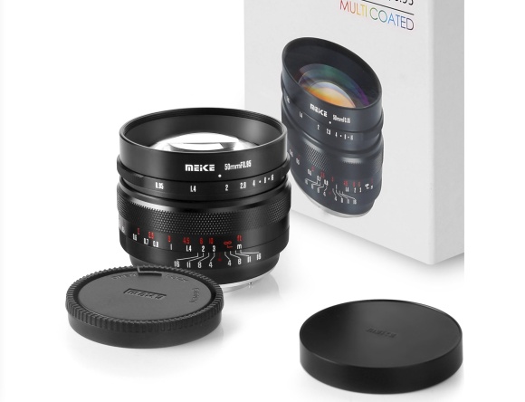 Meike má nový supersvětelný objektiv 50mm F0.95 pro APS-C