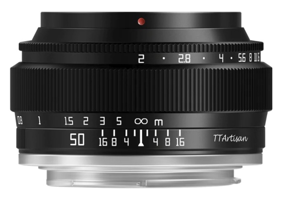 TTartisan uvedl další světelnou padesátku, tentokrát 50mm F2.0 za 69 USD