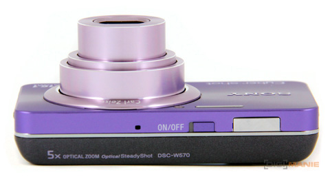 Sony Cyber-shot W570: jde to i s 16 megapixely