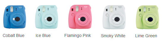 Instantní fotoaparát Fujifilm instax mini 9 se selfie zrcátkem