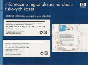 Generace II aneb inkoust podle regionů