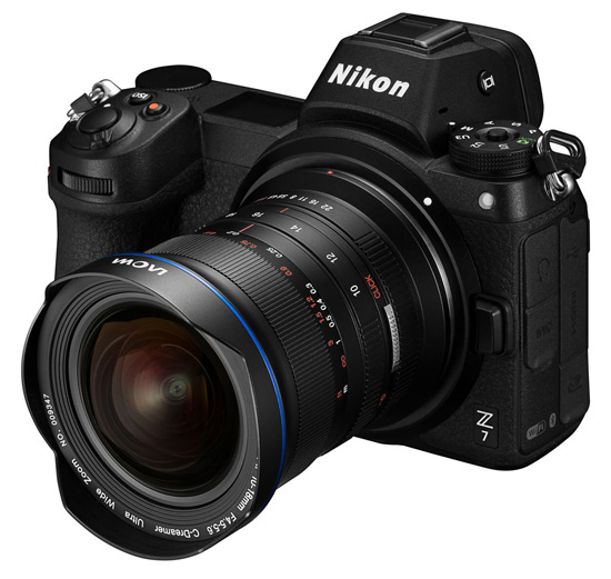 Laowa 15mm F2 a 10-18mm i pro Nikon Z a Canon RF
