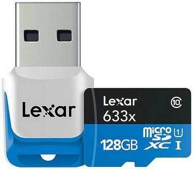 Lexar uvedl microSDXC karty Works with GoPro